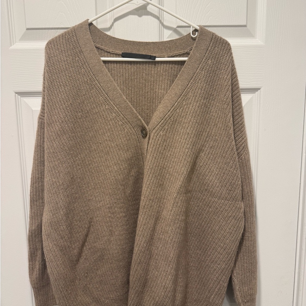 Jenni Kayne Cocoon Sweater Cardigan 100% Cashmere